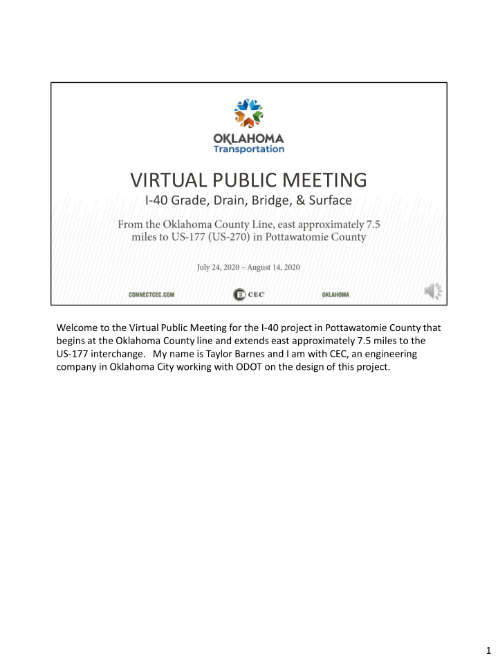 virtual public meeting