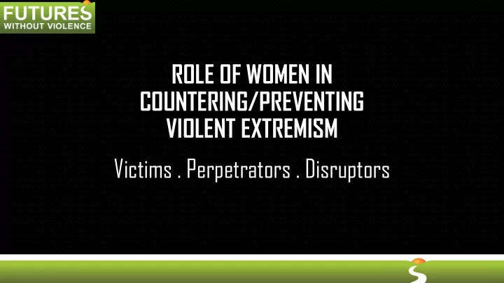 role of women in