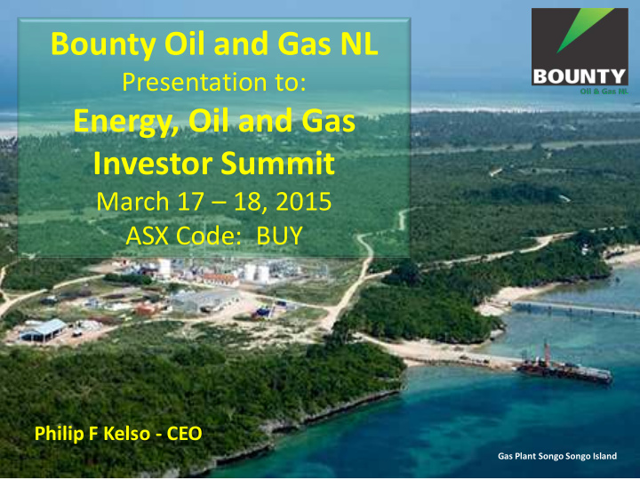 bounty oil and gas nl