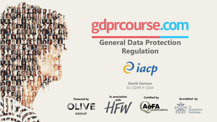 general data protection regulation