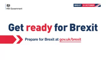 Industry Day  M adrid Current information as of 23 rd October 2019  2  Goods Regulation