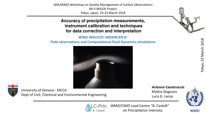 accuracy of precipitation measurements instrument