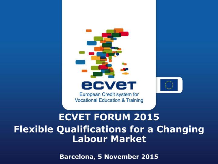 ecvet forum 2015