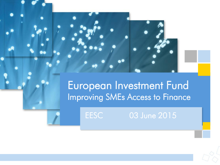 eur urop opean ean inv nvestment estment fun und