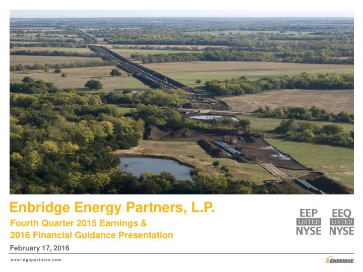 enbridge energy partners l p