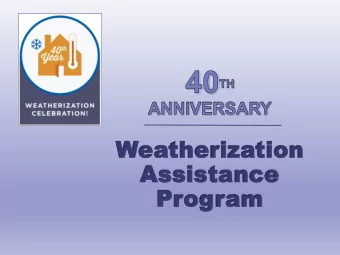 Assistance  Program  President Gerald Ford  The Weatherization Assistance Program  was signed into