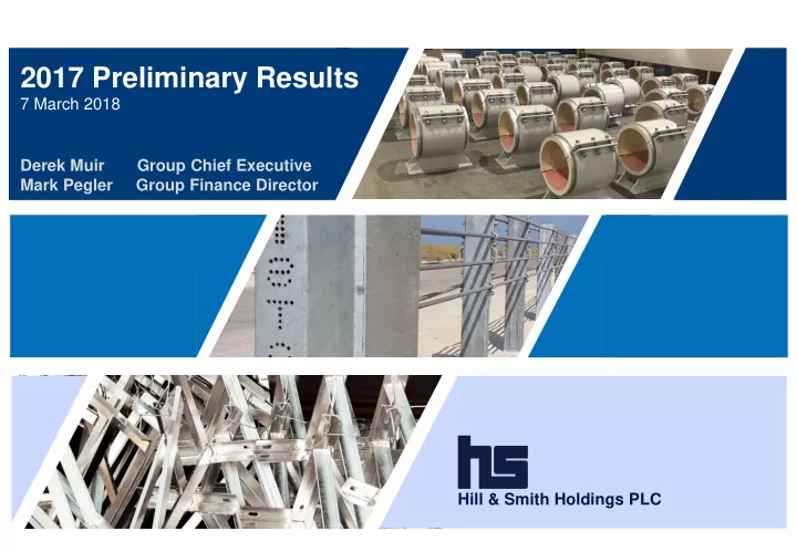 2017 preliminary results