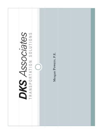 About DKS  Specialized Transportation Firm  p  p  Transportation Planning &amp; Design