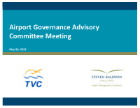 airport governance advisory committee meeting
