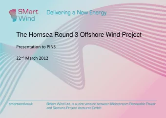 Presentation to PINS 22 nd March 2012  Agenda 1. Introductions 2. Actions from previous meeting and
