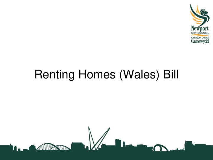 renting homes wales bill background