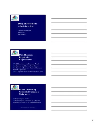 Drug Enforcement  Administration Diversion Investigators Angela Lee Rita Esquivel DEA Pharmacy