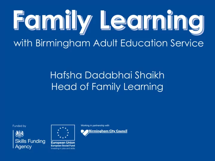 hafsha dadabhai shaikh