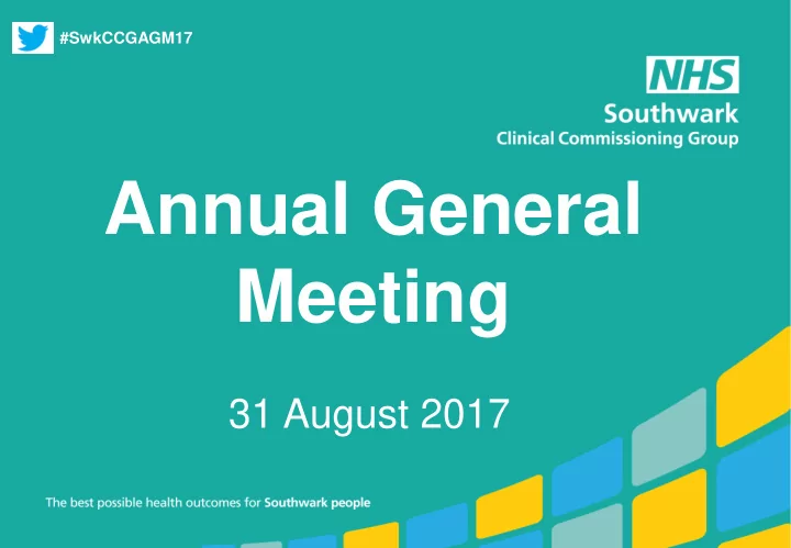 annual general meeting