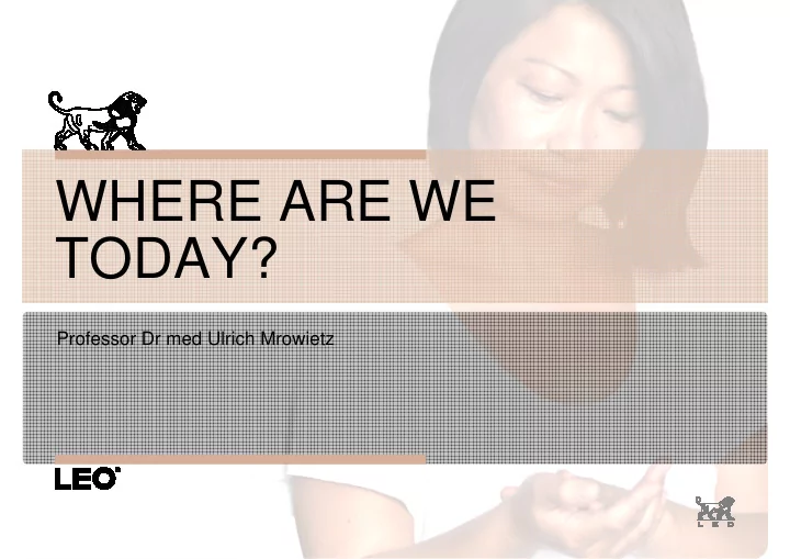 where are we today