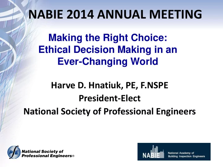 nabie 2014 annual meeting
