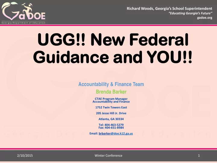 ugg g new f fed ederal al