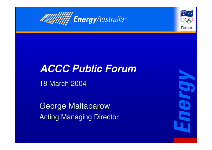 accc public forum