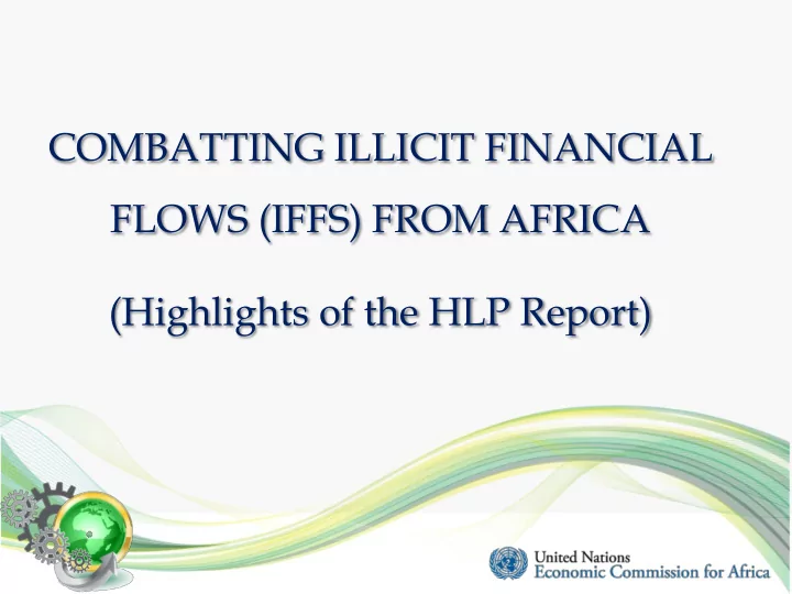 highlights of the hlp report background