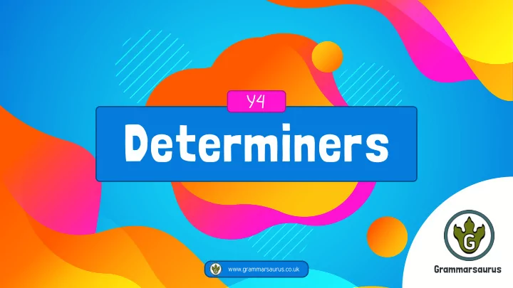 determiners