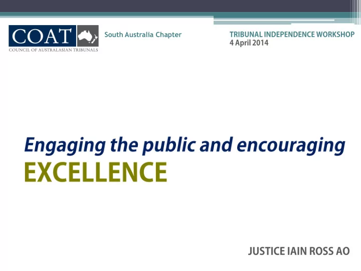 1 encouraging excellence what does excellence look like