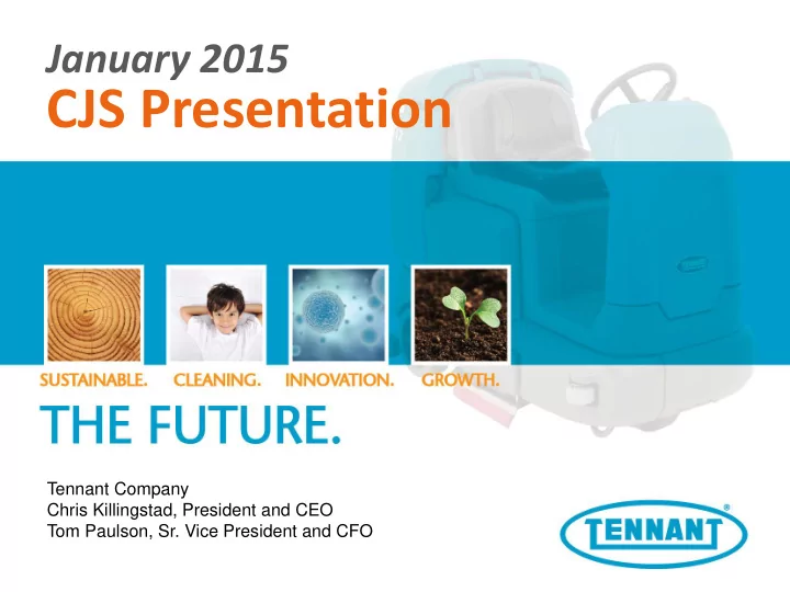 cjs presentation