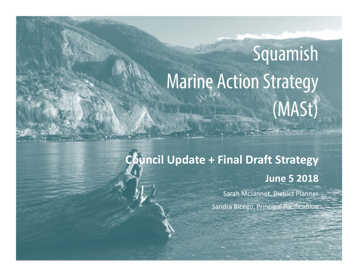 squamish marine action strategy mast