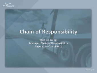 1999  2008  2014  2018  1995  Executive Officers  Extended Liability  Heavy Vehicle  Primary Duty