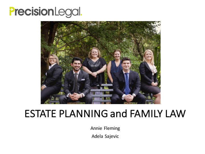 es estate e planning and family law