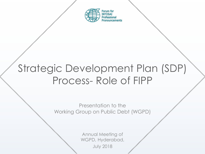 strategic development plan sdp