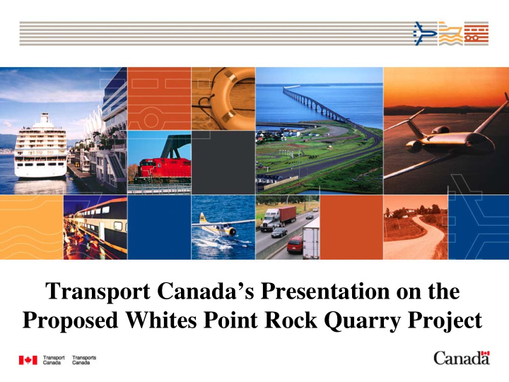 transport canada s presentation on the proposed whites