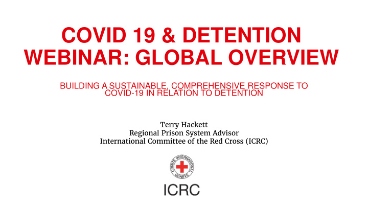covid 19 detention