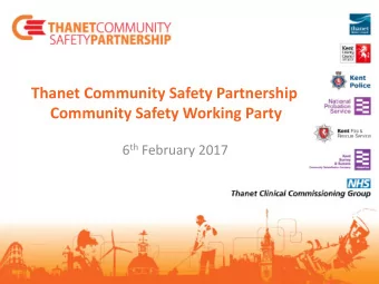 6 th February 2017  Anti Social Behaviour Conduct that has causes, or is likely to cause,