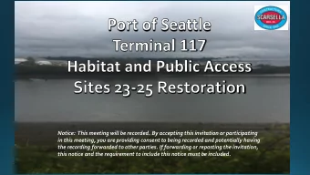 Notice: This meeting will be recorded. By accepting this invitation or participating  in this