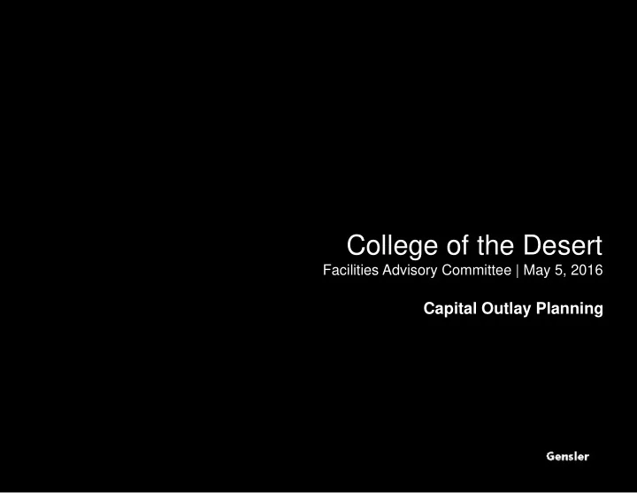 college of the desert