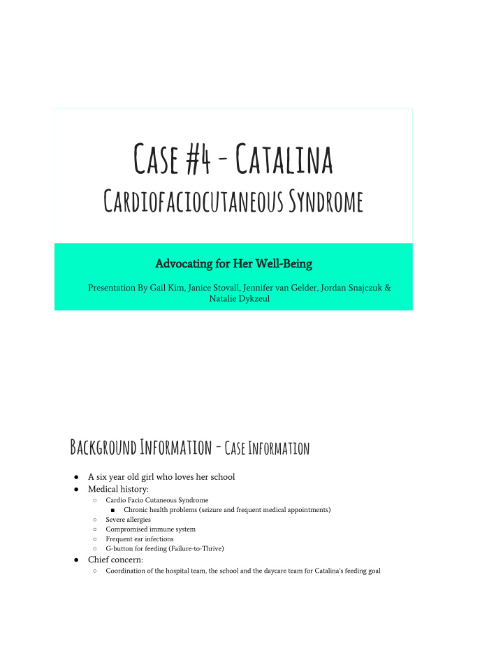 case 4 catalina