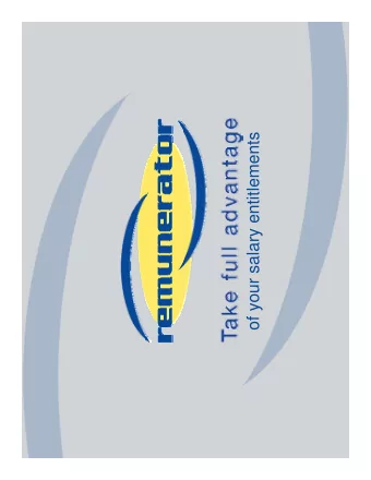 of your salary entitlements  w hat is salary  of your salary entitlements  packaging?   Rather