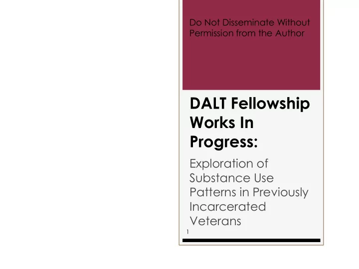 dalt fellowship