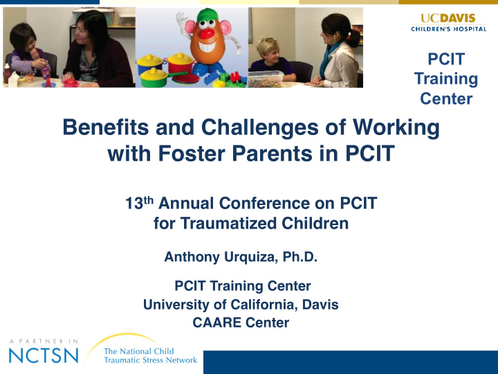 pcit training center benefits and challenges of working