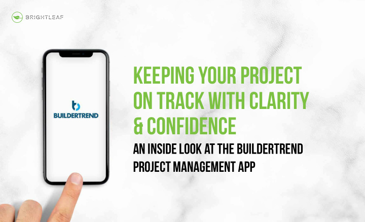 keeping your project on track with clarity confidence