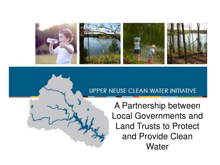 a partnership between local governments and land trusts