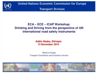 United Nations Economic Commission for Europe  United Nations Economic Commission for Europe