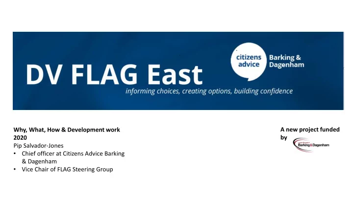 dv flag east