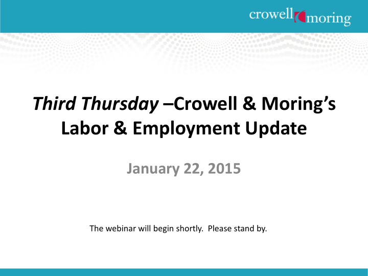 labor employment update