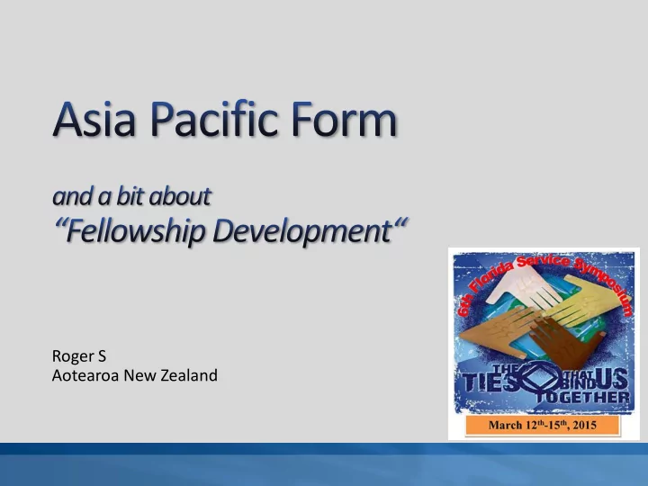 roger s aotearoa new zealand plenty to talk about