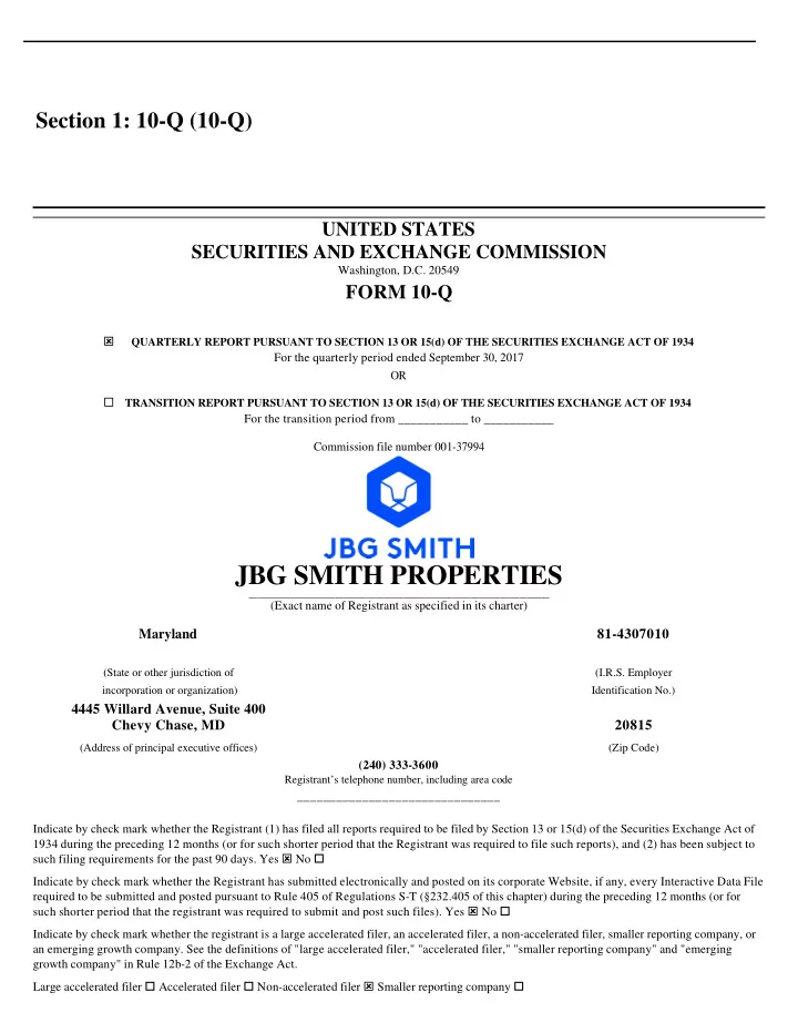 jbg smith properties