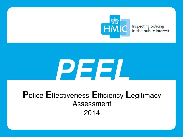 peel