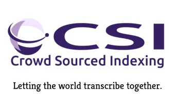 Letting the world transcribe together.  Its a crime not to index.