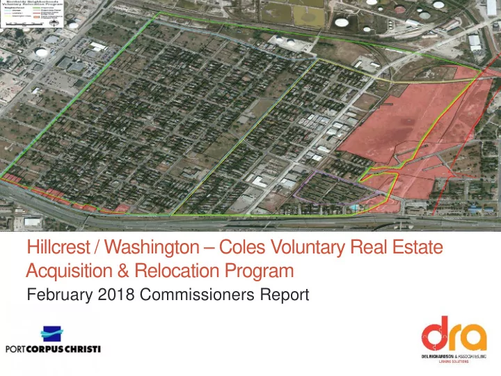 hillcrest washington coles voluntary real estate