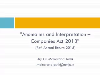 Coverage  Confirmation of Compliance of which Acts?  1.  Impact on private company which is sub of
